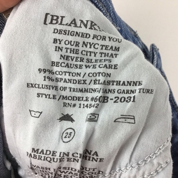 Blank NYC Women's The Great Jones Jeans Zipper Trim Skinny Jeans - Picture 3 of 6